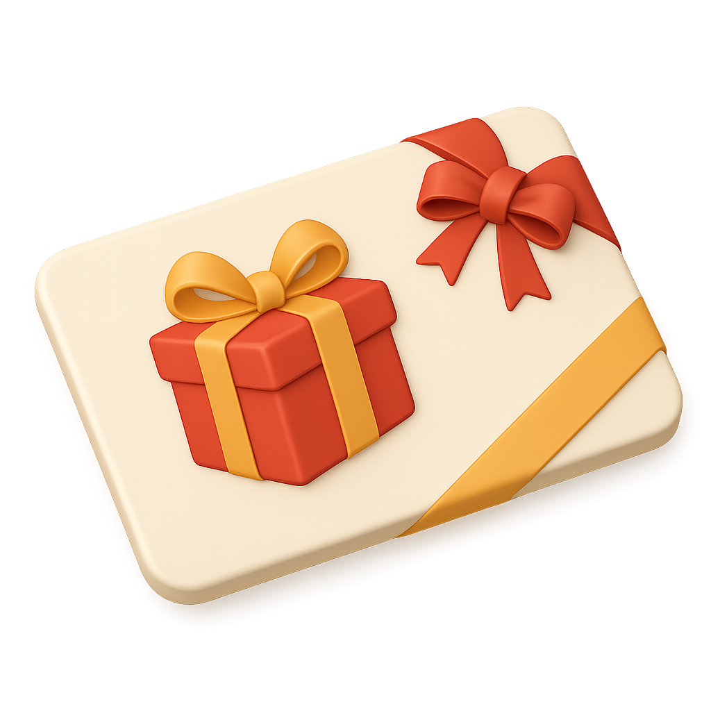 3D gift card