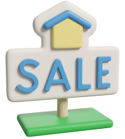 sale icon 3d